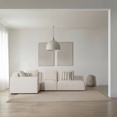 Trevi canapé d'angle modulaire 4 places avec côté droit ouvert - Publicité Trevi canapé d'angle modulaire 4 places avec côté droit ouvert - Publicité
