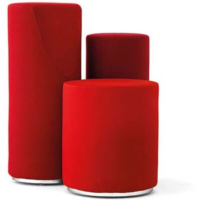 OPINION CIATTI fauteuil B.TRI (Rouge foncRosso scuro melange, base cromata - Cat. B Velours) - Publicité OPINION CIATTI fauteuil B.TRI (Rouge foncRosso scuro melange, base cromata - Cat. B Velours) - Publicité