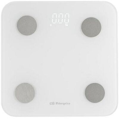 Balance Impédancemètre Orbegozo Jusqu'à 180 kg 18 Paramètres Indicateurs Batterie et Surpoids - Publicité Balance Impédancemètre Orbegozo Jusqu'à 180 kg 18 Paramètres Indicateurs Batterie et Surpoids - Publicité