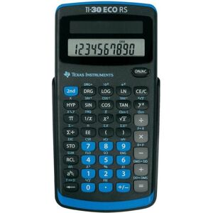 Calculatrice Texas Instruments TI-30 ECO RS Solaire 10 chiffres Compacte - Publicité Calculatrice Texas Instruments TI-30 ECO RS Solaire 10 chiffres Compacte - Publicité