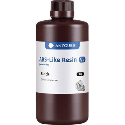 Résine 3D Anycubic V2 Noir haute résistance et flexibilité - Publicité Résine 3D Anycubic V2 Noir haute résistance et flexibilité - Publicité