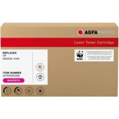 Toner AGFAPHOTO APTHP2033AE Magenta Compatible W2033A Puce Intelligente - Publicité Toner AGFAPHOTO APTHP2033AE Magenta Compatible W2033A Puce Intelligente - Publicité