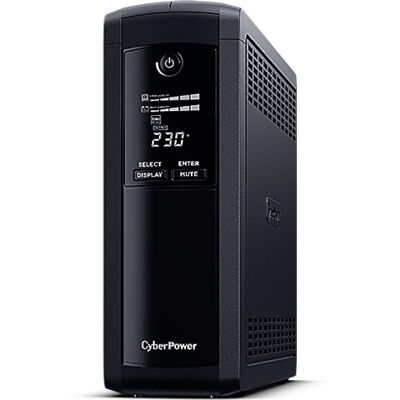 Cyberpower Value Pro VP1600ELCD Ligne UPS Interactive 1600VA - Publicité Cyberpower Value Pro VP1600ELCD Ligne UPS Interactive 1600VA - Publicité