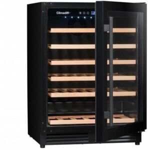Cave à vin Climadiff CBU51S2B 51 bouteilles intégrable porte anti-UV noir - Publicité Cave à vin Climadiff CBU51S2B 51 bouteilles intégrable porte anti-UV noir - Publicité