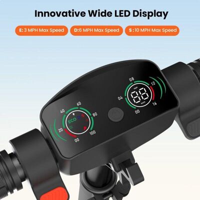 Patinete électrique iScooter K6 150W Autonomie 9km Freins avant/arrière Orange - Publicité Patinete électrique iScooter K6 150W Autonomie 9km Freins avant/arrière Orange - Publicité