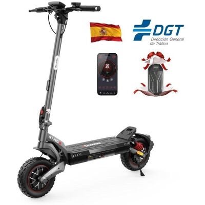 Patinete électrique iScooter iX7 Pro 1000W Autonomie 60km Pneus 10'' Suspension - Publicité Patinete électrique iScooter iX7 Pro 1000W Autonomie 60km Pneus 10'' Suspension - Publicité