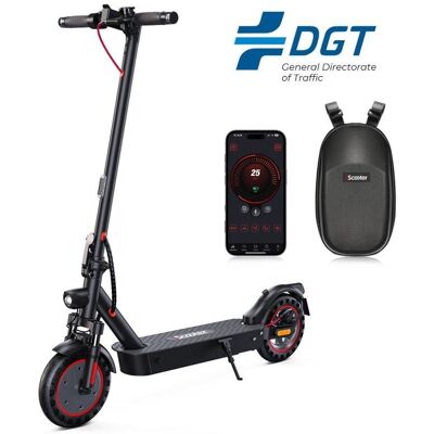 Patinete électrique iScooter i9Max 500W Autonomie 40km Suspension double 10" pneus - Publicité Patinete électrique iScooter i9Max 500W Autonomie 40km Suspension double 10" pneus - Publicité