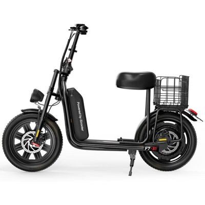 Patinete électrique iScooter F7 1000W Autonomie 60km Pneus 16'' Freins disque - Publicité Patinete électrique iScooter F7 1000W Autonomie 60km Pneus 16'' Freins disque - Publicité