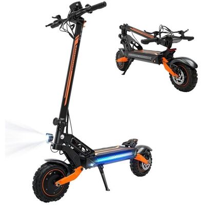 Patinete électrique iScooter W12 1500W x2 Autonomie 100km Pneus 11" Disques Noir - Publicité Patinete électrique iScooter W12 1500W x2 Autonomie 100km Pneus 11" Disques Noir - Publicité