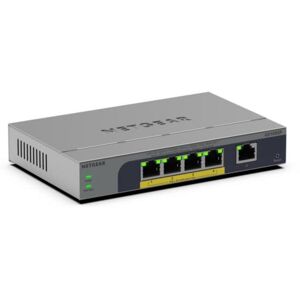 Switch Ethernet Gigabit 5 ports PoE+ Netgear - Publicité Switch Ethernet Gigabit 5 ports PoE+ Netgear - Publicité