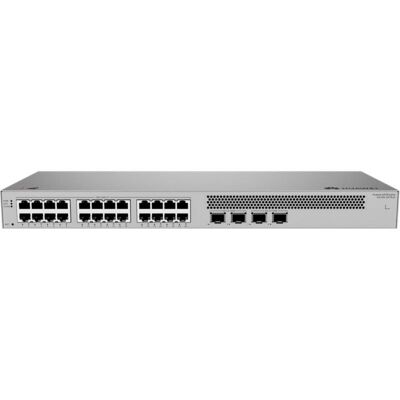 Huawei Commutateur Gigabit administrable 24 ports 2SFP 2SFP+ L2+ QoS VLAN, montage en rack sans PoE - Publicité Huawei Commutateur Gigabit administrable 24 ports 2SFP 2SFP+ L2+ QoS VLAN, montage en rack sans PoE - Publicité