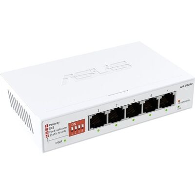 Asus QG-U1050 Switch 5 ports 2.5G Non géré - Publicité Asus QG-U1050 Switch 5 ports 2.5G Non géré - Publicité