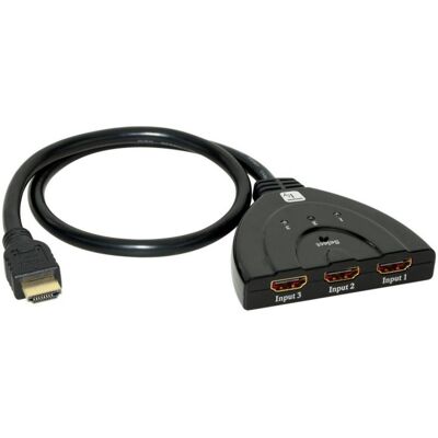 Commutateur Vidéo Techly IDATA HDMI-3F8K HDMI 2.1 8K USB-C - Publicité Commutateur Vidéo Techly IDATA HDMI-3F8K HDMI 2.1 8K USB-C - Publicité