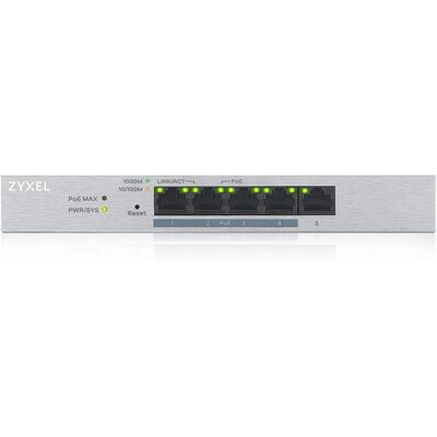 Commutateur administrable Zyxel GS1200-5HP v2, 5 ports Ethernet PoE Gigabit - Publicité Commutateur administrable Zyxel GS1200-5HP v2, 5 ports Ethernet PoE Gigabit - Publicité