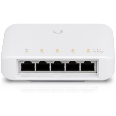 Commutateur Ubiquiti UniFi USW-Flex 5 ports PoE Gigabit - Publicité Commutateur Ubiquiti UniFi USW-Flex 5 ports PoE Gigabit - Publicité