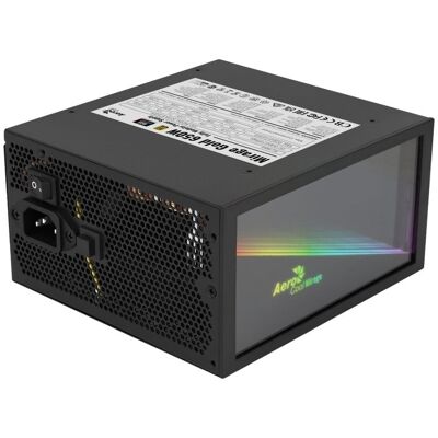 Aerocool Mirage Gold RGB 650W 80 Plus Or Modulaire - Publicité Aerocool Mirage Gold RGB 650W 80 Plus Or Modulaire - Publicité