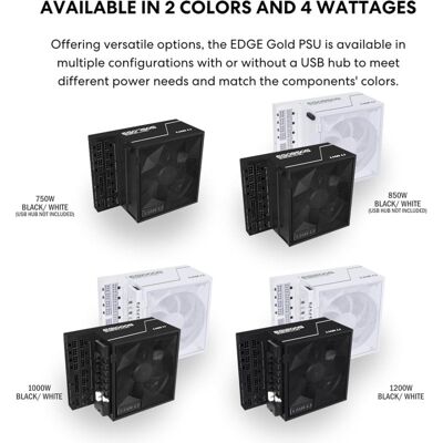Lian-Li EG1200G unité d'alimentation d'énergie 1200 W 24-pin ATX 3.1 Noir - Publicité Lian-Li EG1200G unité d'alimentation d'énergie 1200 W 24-pin ATX 3.1 Noir - Publicité
