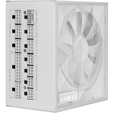 Lian-Li Alimentation Lian Li SX Platinum 1000W 80 PLUS Platinum modulaire ATX 3.1 silencieuse blanche - Publicité Lian-Li Alimentation Lian Li SX Platinum 1000W 80 PLUS Platinum modulaire ATX 3.1 silencieuse blanche - Publicité