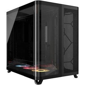 Boîtier Corsair AIR 5400 RS-R ARGB Verre Trempé Triple Chambre Noir - Publicité Boîtier Corsair AIR 5400 RS-R ARGB Verre Trempé Triple Chambre Noir - Publicité