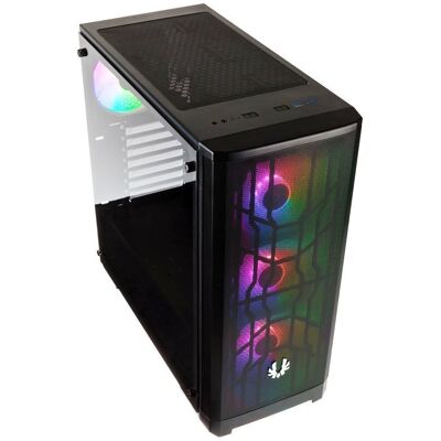 Bitfenix Pack Nova Mesh TG 4ARGB Verre Trempé USB 3.1 Noir + Formula Gold 750W 80+ Gold - Publicité Bitfenix Pack Nova Mesh TG 4ARGB Verre Trempé USB 3.1 Noir + Formula Gold 750W 80+ Gold - Publicité