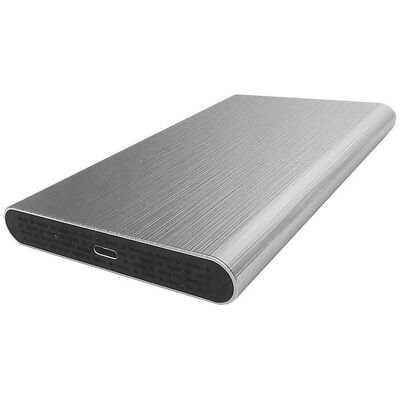 Boîtier externe Heden 0-BEHED25USBCS 2,5" Alu Argent USB-C tiroir amovible - Publicité Boîtier externe Heden 0-BEHED25USBCS 2,5" Alu Argent USB-C tiroir amovible - Publicité