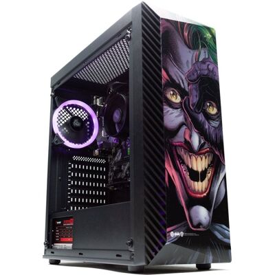 Boîtier ATX Tempest Shade RGB Noir Joker II Edition avec panneau en verre trempé - Publicité Boîtier ATX Tempest Shade RGB Noir Joker II Edition avec panneau en verre trempé - Publicité
