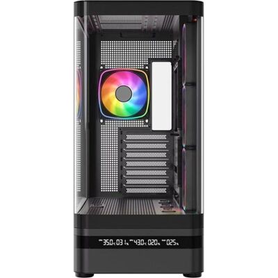 Boîtier PC Modecom Volcano AQ200 ARGB Midi Tower Noir - Publicité Boîtier PC Modecom Volcano AQ200 ARGB Midi Tower Noir - Publicité