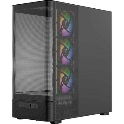Boîtier PC Modecom Volcano AQ400 ARGB Midi Tower - Publicité Boîtier PC Modecom Volcano AQ400 ARGB Midi Tower - Publicité