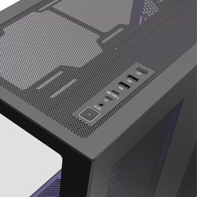 Boîtier PC Full Tower Modecom Space XL ATX E-ATX Verre Trempé ARGB - Publicité Boîtier PC Full Tower Modecom Space XL ATX E-ATX Verre Trempé ARGB - Publicité