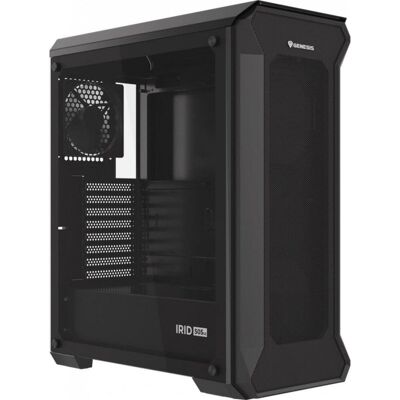 Boîtier PC GENESIS Irid 505 V2 Midi Tower 3 Ventilateurs Oxal 120 Vidrio - Publicité Boîtier PC GENESIS Irid 505 V2 Midi Tower 3 Ventilateurs Oxal 120 Vidrio - Publicité
