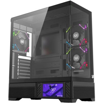 Boitier PC XYZ AURORAX 100 PRO Midi Tower Noir - Publicité Boitier PC XYZ AURORAX 100 PRO Midi Tower Noir - Publicité