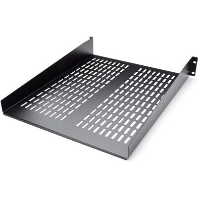 StarTech.com Etagère ventilée montée en rack 2U 22 pouces - Etagère d'armoire serveur fixe - 22 kg - Publicité StarTech.com Etagère ventilée montée en rack 2U 22 pouces - Etagère d'armoire serveur fixe - 22 kg - Publicité