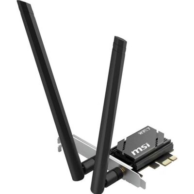 Carte Réseau MSI 914-8660-011 Wi-Fi 7 Tri-Bande Bluetooth WLAN Adaptateur - Publicité Carte Réseau MSI 914-8660-011 Wi-Fi 7 Tri-Bande Bluetooth WLAN Adaptateur - Publicité