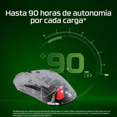 Souris de jeu sans fil HyperX Pulsefire Haste 2 Pro + tapis de souris HyperX Pulsefire Mat - Publicité Souris de jeu sans fil HyperX Pulsefire Haste 2 Pro + tapis de souris HyperX Pulsefire Mat - Publicité