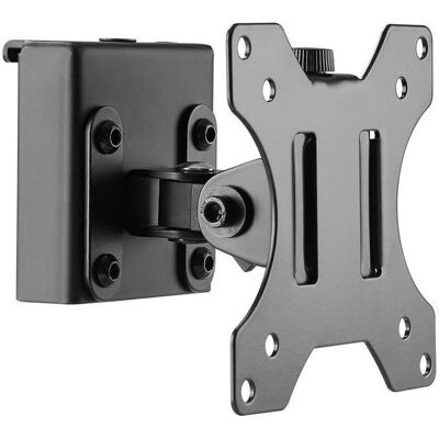 Support de moniteur Kimex 13-27" VESA 100x100 Max. 6,5Kg + Kit de rail porte-outils - Publicité Support de moniteur Kimex 13-27" VESA 100x100 Max. 6,5Kg + Kit de rail porte-outils - Publicité