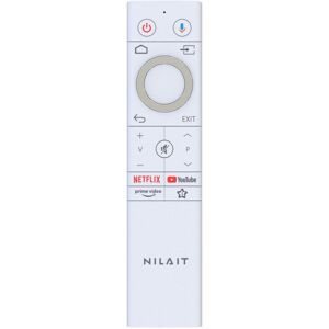 Nilait Télécommande Bluetooth Mini Smart TV Blanc - Publicité Nilait Télécommande Bluetooth Mini Smart TV Blanc - Publicité