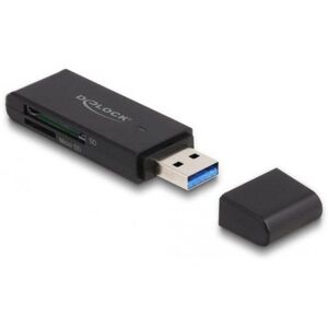 Lecteur de cartes Delock SuperSpeed USB 5 Gbps pour SD et Micro SD - Publicité Lecteur de cartes Delock SuperSpeed USB 5 Gbps pour SD et Micro SD - Publicité