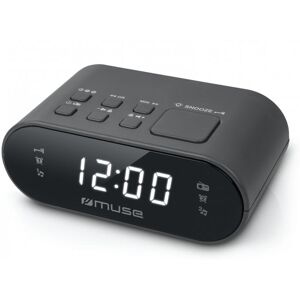 Muse M-10 CR Radio Réveil Noir - Publicité Muse M-10 CR Radio Réveil Noir - Publicité