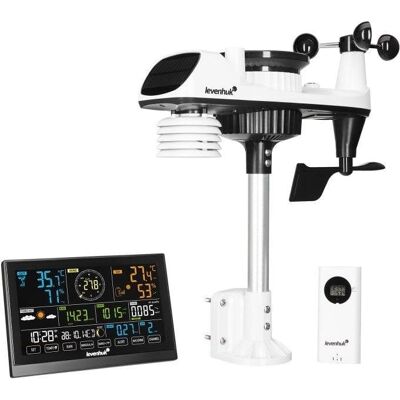 Station Météo Levenhuk Wezzer Pro LP200 WiFi 9-en-1 - Publicité Station Météo Levenhuk Wezzer Pro LP200 WiFi 9-en-1 - Publicité