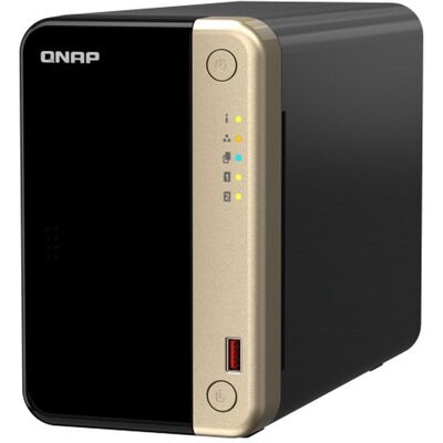QNAP TS-264 NAS Tower Ethernet/LAN Noir, Or N5095 - Publicité QNAP TS-264 NAS Tower Ethernet/LAN Noir, Or N5095 - Publicité