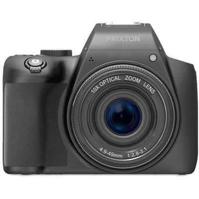 Caméra Compacte Prixton Voyager 64MP Zoom 10x WiFi Flash XENON - Publicité Caméra Compacte Prixton Voyager 64MP Zoom 10x WiFi Flash XENON - Publicité