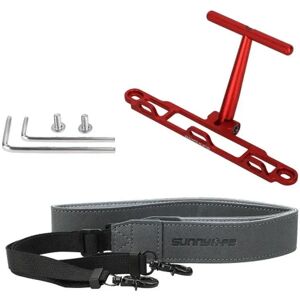 Support avec sangle Sunnylife pour manette DJI RC / RC 2 (rouge) - Publicité Support avec sangle Sunnylife pour manette DJI RC / RC 2 (rouge) - Publicité