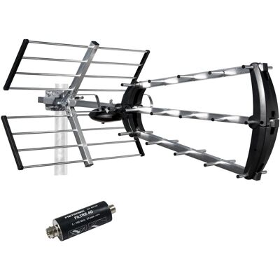 Antenne TV extérieure Metronic 26dB 790Mhz - Publicité Antenne TV extérieure Metronic 26dB 790Mhz - Publicité