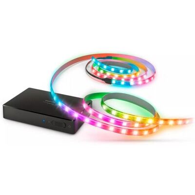 Commutateur HDMI Philips Sync Box 2.1 8K avec rétroéclairage TV 55-65 - Publicité Commutateur HDMI Philips Sync Box 2.1 8K avec rétroéclairage TV 55-65 - Publicité