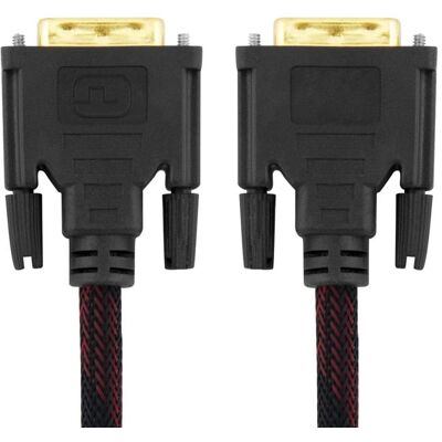 Câble DVI-D Unotec 2,8m noir - Publicité Câble DVI-D Unotec 2,8m noir - Publicité