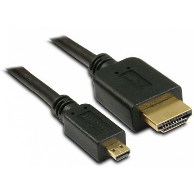 Metronic Câble Mini HDMI vers HDMI 1080p Mâle/Mâle 1.5m - Publicité Metronic Câble Mini HDMI vers HDMI 1080p Mâle/Mâle 1.5m - Publicité