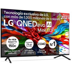LG QNED evo MiniLED AI 55QNED92A6A Téléviseur intelligent 55" 4K UltraHD 120 Hz WebOS HDR10 Dolby Vision FreeSync - Publicité LG QNED evo MiniLED AI 55QNED92A6A Téléviseur intelligent 55" 4K UltraHD 120 Hz WebOS HDR10 Dolby Vision FreeSync - Publicité