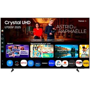 Smart TV Samsung TU75U7005FK 75" 4K UHD LED Wi-Fi Noir - Publicité Smart TV Samsung TU75U7005FK 75" 4K UHD LED Wi-Fi Noir - Publicité