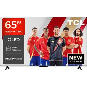 TV TCL QLED T69C 65" 4K Ultra HD Smart TV WiFi Metallic - Publicité TV TCL QLED T69C 65" 4K Ultra HD Smart TV WiFi Metallic - Publicité