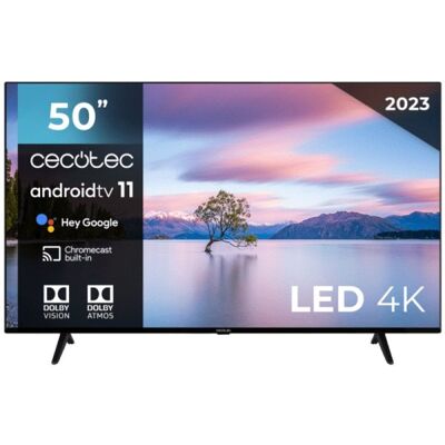 Cecotec Série A1 ALU10050 50" LED UltraHD 4K HDR10 - Publicité Cecotec Série A1 ALU10050 50" LED UltraHD 4K HDR10 - Publicité